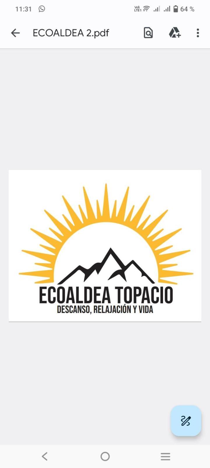 Eco Aldea Topacio Sasaima Exteriér fotografie